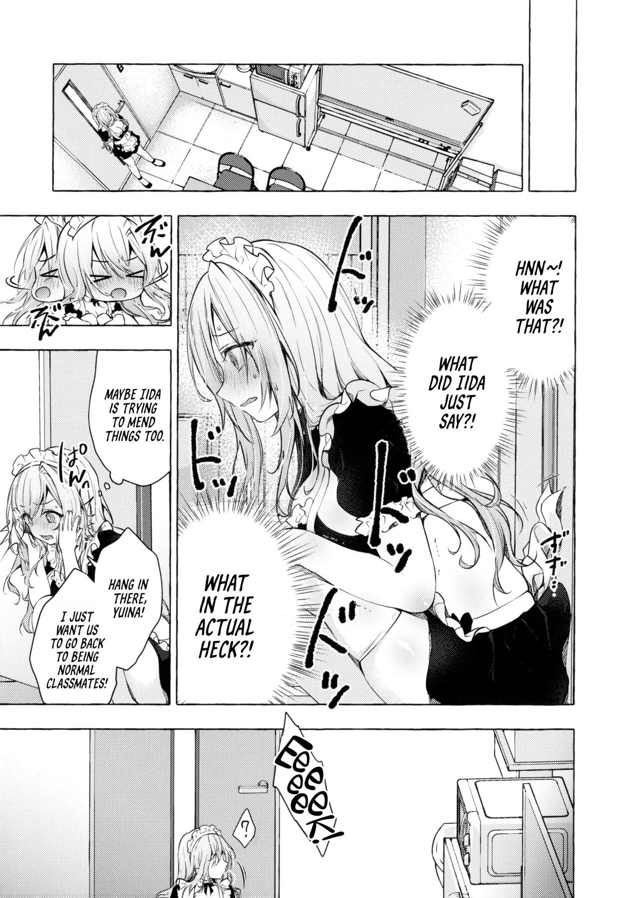 Hentai Manga Comic-Sex with the Gyaru Yuina-chan 3 -My crush is blushing because of me!?--Read-11